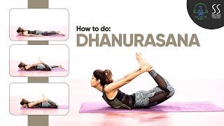 Dhanurasana  Flexibility Asanas  Learn Yoga with Shilpa Shetty [upl. by Nylirem]