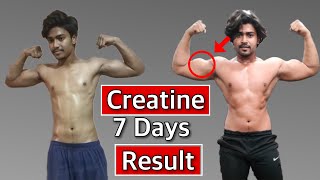 I take Creatine for 7 Days Shocking Result😱 [upl. by Amaj]