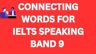 Most Common Connecting Words for IELTS Speaking Success l learnenglish l ieltsexam [upl. by Alford251]