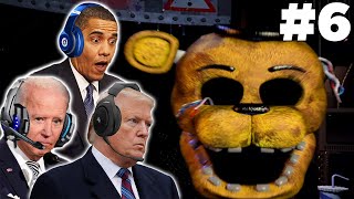 US Presidents Play Five Nights at Freddys 2 FNAF 2 Part 6 [upl. by Llebanna]