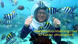 나트랑 미니비치  씨워크  Seawalker Nha Trang [upl. by Naerb]