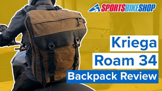 Kriega Roland Sands Design Roam 34 backpack review [upl. by Midan]