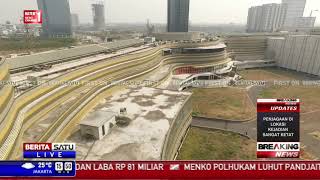 Pantauan Drone Mal Alam Sutera Pascaledakan [upl. by Adliwa]