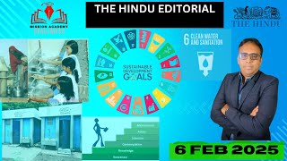 THE HINDU EDITORIAL  6 FEB 2024 [upl. by Tloc]