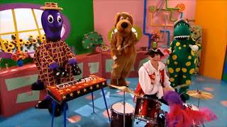 The Monkey Dance The Wiggles Reunion Show Green Screen Music Video [upl. by Okiman]