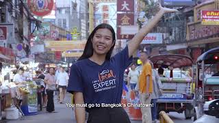 Travel Thailand Easily China Town Walking Tour Bangkok [upl. by Ailhat]