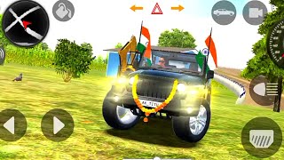 INDIAN CARS SIMULATOR 3D GAME THAR CAR GAMEPLAY VIDEO cargames game thar gameplay viralvideo [upl. by Anivlek]