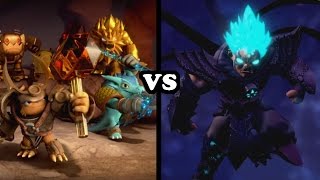 Skylanders Imaginators  Kaos VS All Bosses Doomlanders Super Kaos amp Fake Crash [upl. by Meredithe416]