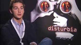 Interview with Shia LaBeouf on Disturbia [upl. by Pleasant]