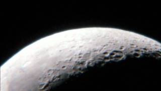 The Moon Video HD Up close celestron 130 SLT [upl. by Annaeirb]