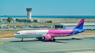 Wizz Air A321neo Takeoff from Larnaca [upl. by August]