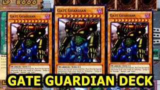 YuGiOh Power of Chaos Joey the Passion GATE GUARDIAN DECK [upl. by Schwitzer]