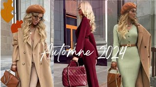 Tenues dautomne chic et tendance 20242025Fall outfit ideas🧡🍁🤎 [upl. by Ahsinyt]