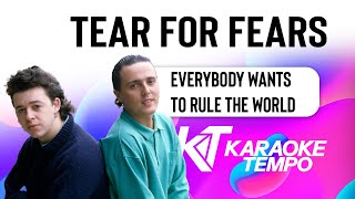 Everybody Wants to Rule the World KARAOKE  Tears for Fears [upl. by Lasiaf]