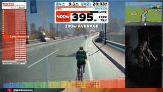 Automatic FTP detection in Zwift is it correct [upl. by Hcirdla620]