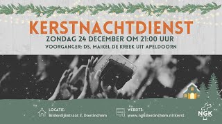 Kerstnachtdienst 24 december 2023 [upl. by Hevak]