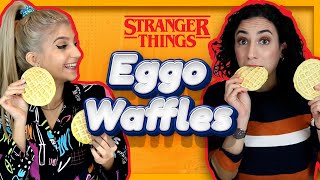 Φτιάξαμε τα Eggo Waffles από το Stranger Things  fraoules22 [upl. by Flan]