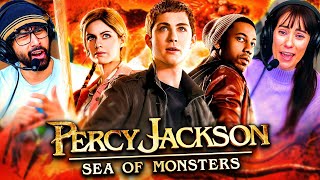 PERCY JACKSON SEA OF MONSTERS 2013 MOVIE REACTION First Time Watching  Full Movie Review [upl. by Cindi383]