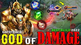 Gatotkaca God Of Magic Damage Best Mage Build 2022  Opponents nightmare  MOBILE LEGENDS✓ [upl. by Lizabeth463]