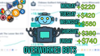 Overworked Crypto bots LEGIT Passive income source Passive income stream through Crypto Bots [upl. by Dobb980]