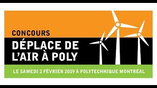 Déplace de l’air à Poly 2019  Tests d’éoliennes [upl. by Pampuch679]