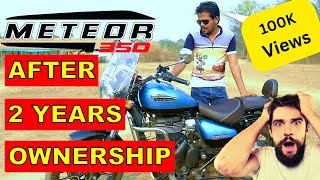 Royal Enfield Meteor 350 After Using 2 Years  Users Reviews Pros amp Cons royalenfield [upl. by Slotnick]