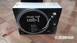 Tornamesa Music Hall USB1 · Unboxing [upl. by Riabuz497]