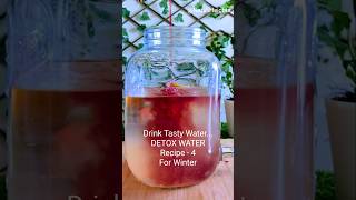 DetoxWater Recipe 4 detoxrecipes winterdetoxwater asmrvideo asmrsounds NatuliHeights short [upl. by Cobby]