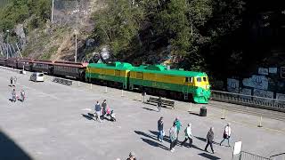 Skagway Cruise Port overview from Radiance of the Seas Repositioning Cruise [upl. by Leakcim]