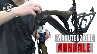 Manutenzione MTB annuale e completa  MTBT [upl. by Nylde]