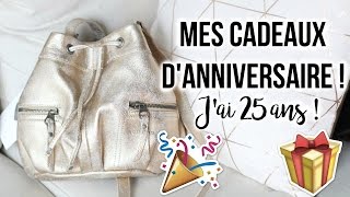 Mes Cadeaux dAnniversaire ● Spécial 25 ans ● Agathe Diary [upl. by Euqitsym852]