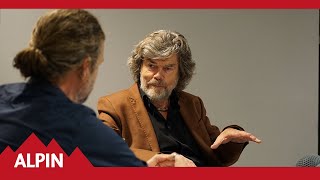 Interview mit Reinhold Messner Teil 3  ALPIN  Das Bergmagazin [upl. by Norvin]