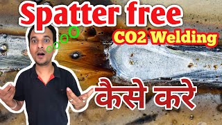 Two Tips To Avoiding Excess Weld Spatter  Spatter free Welding kaise kare [upl. by Oleic]