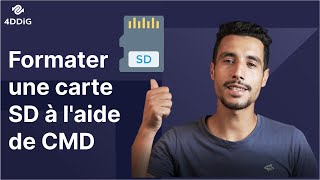 Formater une carte SD à laide de CMD sdcard 4ddig cmd [upl. by Sitof]