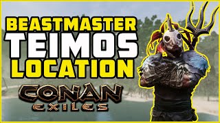 BeastMaster Teimos Location  Conan Exiles 2022 [upl. by Berstine]