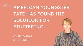 American youngster Tate has found his solution for stuttering [upl. by Siraved]