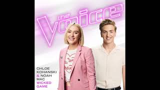 Chloe Kohanski amp Noah Mac  Wicked Game  Studio Version  The Voice 13 [upl. by Ileak]