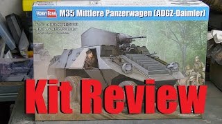 Kit Review Hobby Boss Steyr ADGZ in 135 scale [upl. by Arinaj]