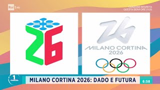 Olimpiadi Milano Cortina 2026 si vota il logo  Unomattina 19032021 [upl. by Ninerb346]