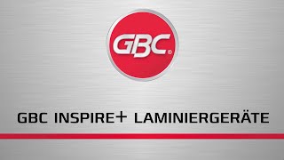 GBC Inspire A3 und A4 Laminiergeräte weiß – Produktvideo DE [upl. by Ainesy]