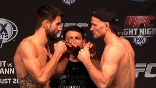 Fight Night Indy Weighin Highlights [upl. by Esoj]