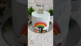 Part 2 ayrascakery cake fondantcakedesignsforbirthdays fondantcake cakedecorating [upl. by Remus799]