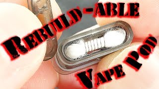 Another Rebuildable Vape Pod The EXiLiS By Snow Wolf [upl. by Ilwain]