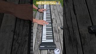 Mini Roll Up Piano 🎹 88Keys  piano shorts trending [upl. by Lulu308]