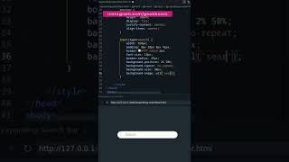 How to Create an Expandable Search Bar using HTML CSS only  Geekboots [upl. by Mutz]