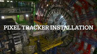 CMS Pixel tracker installation 2021 [upl. by Turpin]