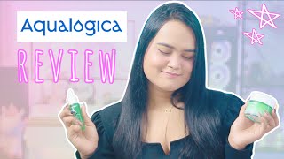 AQUALOGICA HYDRATE GEL MOISTURIZER amp SERUM REVIEW  MAITRAYEE HALDER [upl. by Ruby]