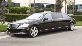 2012 S600 Mercedes Benz V12 48quot Stretch Limousine Limo by Quality Coachworks [upl. by Eanaj]