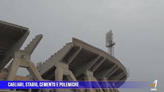 Cagliari stadio cemento e polemiche [upl. by Ainatit508]