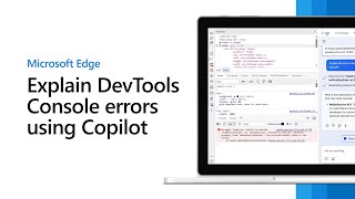 Explain DevTools Console errors using Copilot in Edge [upl. by Ahsilak641]